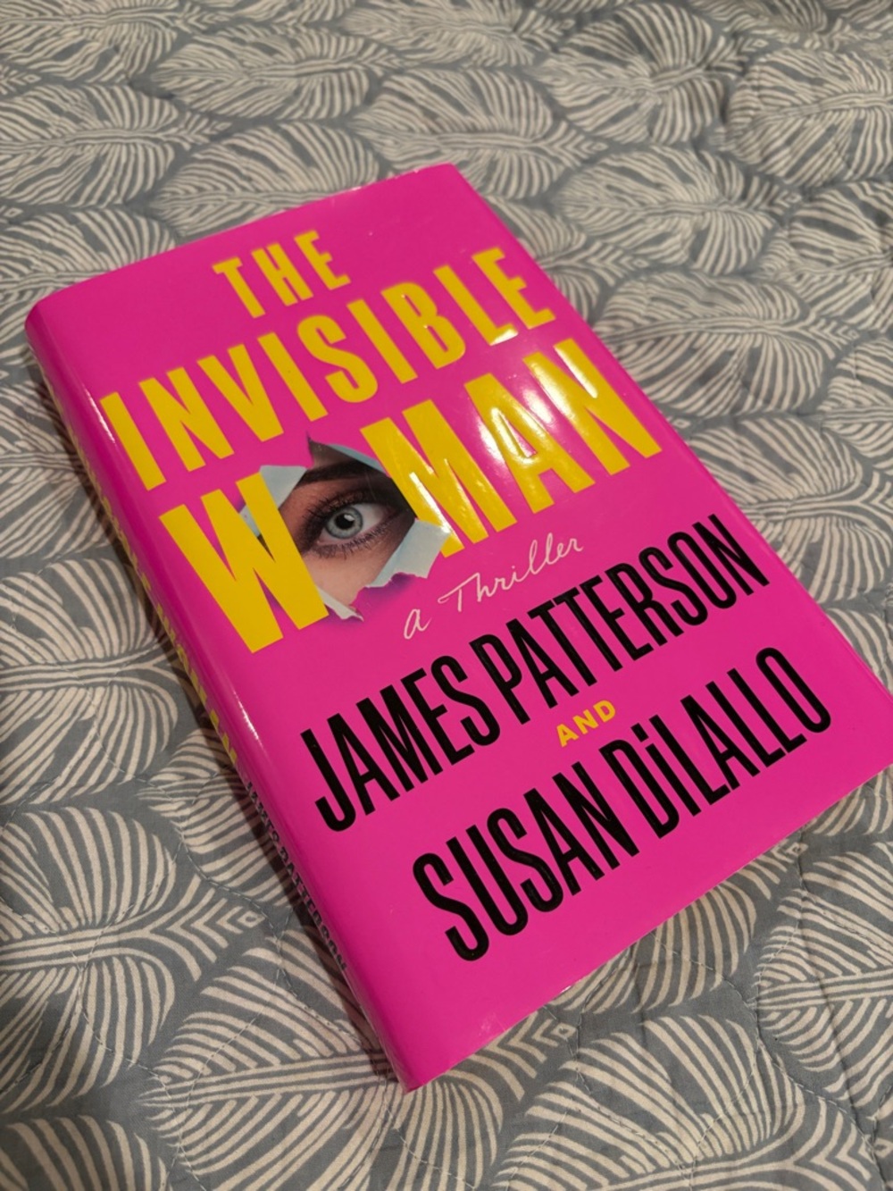 The Invisible Man by James Patterson & Susan DiLallo - Bright Pink Cover
